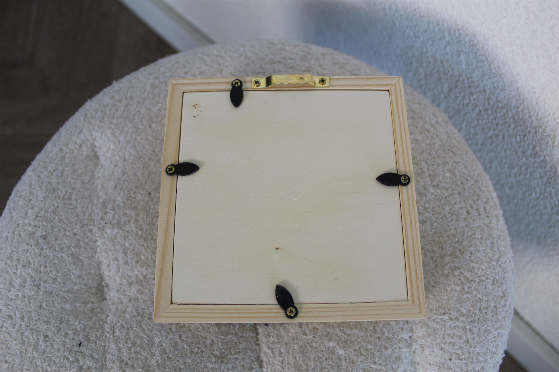 Spaarpot met plexiglas